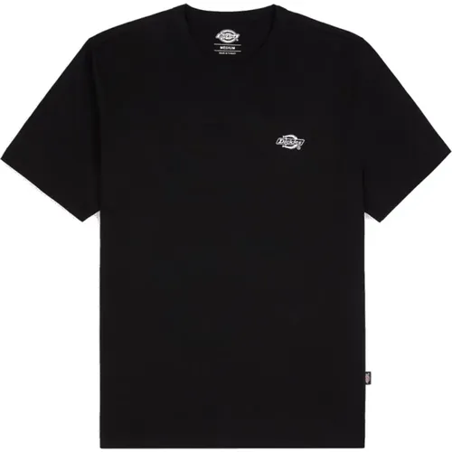 Summerdale Schwarzes T-Shirt , Herren, Größe: L - Dickies - Modalova