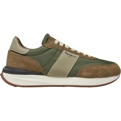 Buster Supra Casual Sneakers , male, Sizes: 11 UK, 8 UK, 10 UK, 6 UK, 9 UK, 7 UK - Pepe Jeans - Modalova