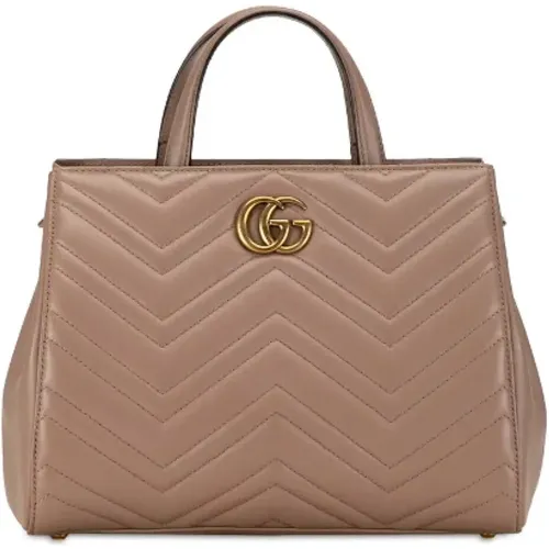 Pre-owned Leather handbags , female, Sizes: ONE SIZE - Gucci Vintage - Modalova