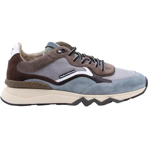 Stylish Sneaker Eeklo-Falisolle , male, Sizes: 8 UK, 7 UK, 10 1/2 UK, 10 UK - Floris van Bommel - Modalova