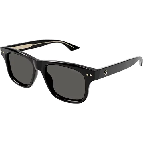 Sunglasses for Men , male, Sizes: 55 MM - Montblanc - Modalova