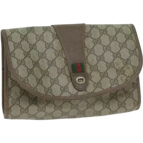 Pre-owned Canvas gucci-bags , female, Sizes: ONE SIZE - Gucci Vintage - Modalova