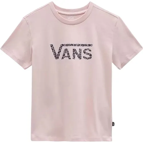 Drop V Cheetah Ss Crew Tee T-shirt , Damen, Größe: XS - Vans - Modalova