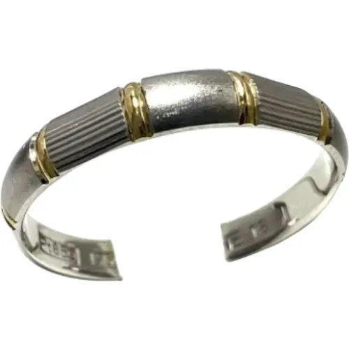 Pre-owned Platinum rings , male, Sizes: ONE SIZE - Celine Vintage - Modalova