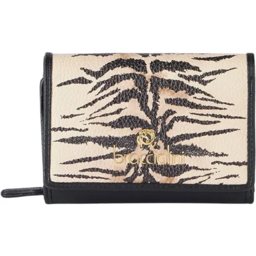 Foldover Wallet with Flap , female, Sizes: ONE SIZE - Braccialini - Modalova