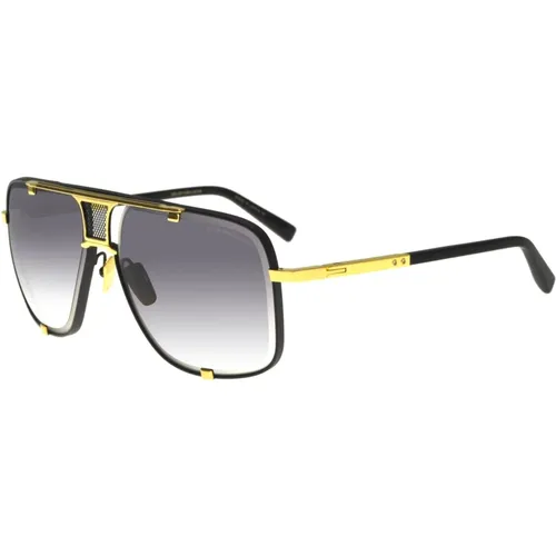 Mach-Five Sunglasses Matte Black Gold , unisex, Sizes: 64 MM - Dita - Modalova