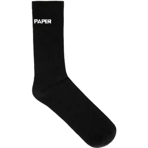 Men's Mid-Calf Socks with Printed Logo , male, Sizes: ONE SIZE - Daily Paper - Modalova