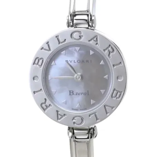 Pre-owned Stainless Steel watches , female, Sizes: ONE SIZE - Bvlgari Vintage - Modalova