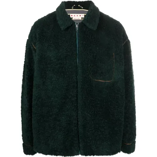 Fleece Jackets , male, Sizes: L - Marni - Modalova