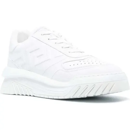 Chunky-Sole Odissea Sneakers , male, Sizes: 9 UK, 9 1/2 UK, 10 UK - Versace - Modalova