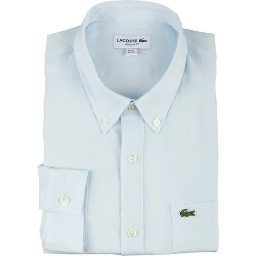 Light Shirt Long Sleeve , male, Sizes: 4XL, 2XL, XL, 3XL, L - Lacoste - Modalova