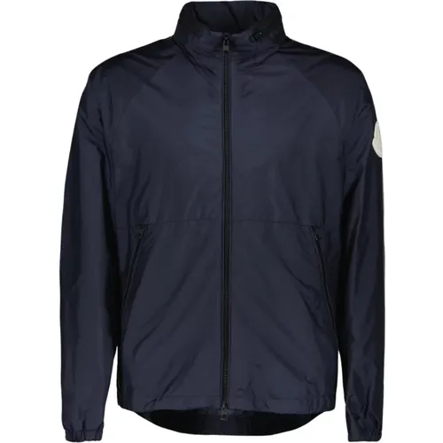 Windbreaker Octano Jacket Black Nylon , male, Sizes: XL, 2XL - Moncler - Modalova