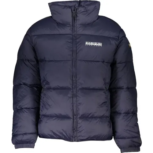 Eco-friendly jacket with slim design , male, Sizes: 2XL, 3XL, S, M, L, XL - Napapijri - Modalova