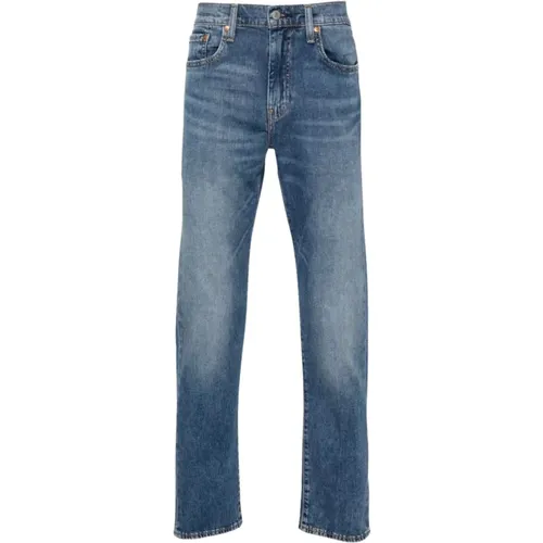 Levi's, Blaue Gewaschene Denim-Jeans , Herren, Größe: W30 - Levis - Modalova