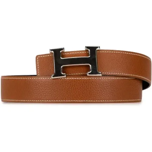 Pre-owned Leather belts , female, Sizes: ONE SIZE - Hermès Vintage - Modalova