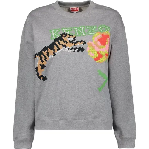 Sweatshirt Pixels , female, Sizes: XS - Kenzo - Modalova