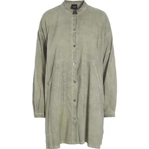 Distressed Look Langarmshirt Weiches Khaki - Bitte Kai Rand - Modalova