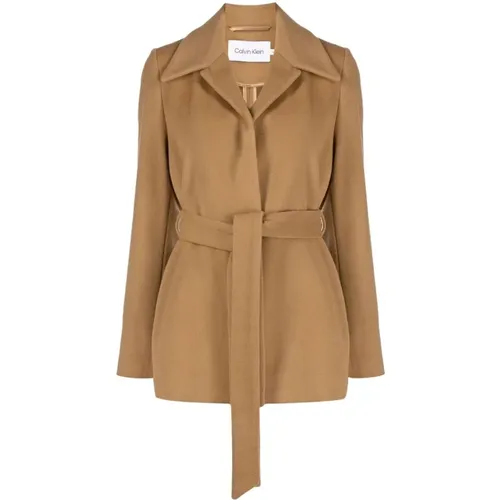 Woven jackets , female, Sizes: L, XL - Calvin Klein - Modalova