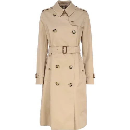 Cotton Blend Coats , female, Sizes: 2XS, 3XS - Burberry - Modalova