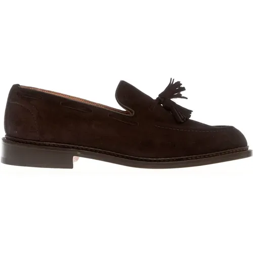 Mens Shoes Loafer Coffee Ss24 , male, Sizes: 9 UK, 7 1/2 UK, 9 1/2 UK, 8 1/2 UK, 10 1/2 UK, 7 UK, 6 1/2 UK, 10 UK, 8 UK - Tricker's - Modalova