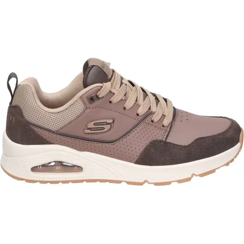 Herren Sportliche Sneakers , Herren, Größe: 43 EU - Skechers - Modalova