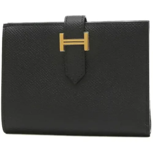 Pre-owned Leather wallets , female, Sizes: ONE SIZE - Hermès Vintage - Modalova