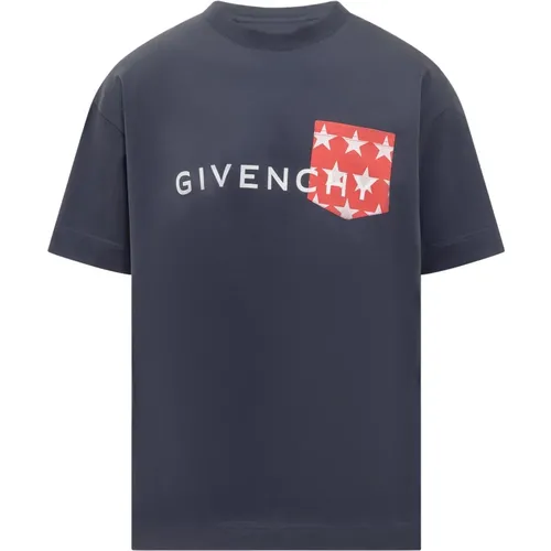 Casual Kurzarm T-shirts , Herren, Größe: S - Givenchy - Modalova
