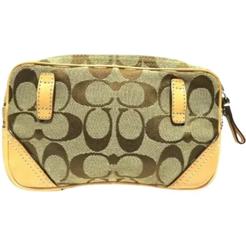 Pre-owned Canvas clutches , female, Sizes: ONE SIZE - Coach Pre-owned - Modalova