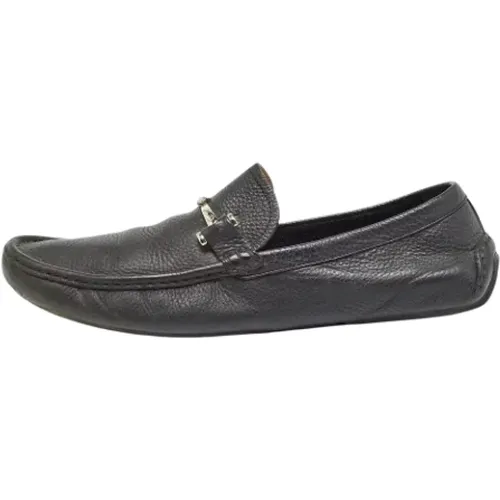 Pre-owned Leather flats , female, Sizes: 11 UK - Gucci Vintage - Modalova