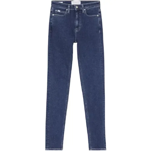 Slim Fit Denim Pants , female, Sizes: W28 L30, W29 L30, W25 L30, W24 L30 - Calvin Klein Jeans - Modalova