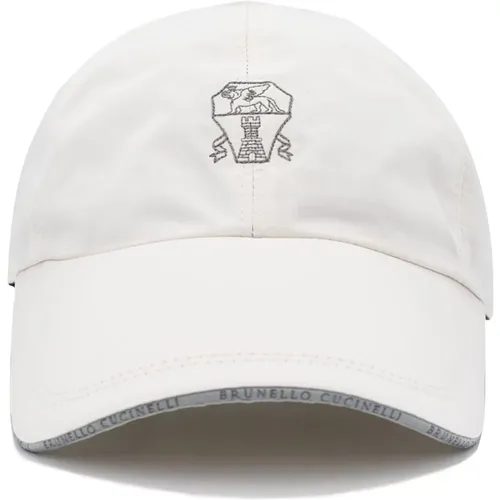 Hat , male, Sizes: M, L - BRUNELLO CUCINELLI - Modalova