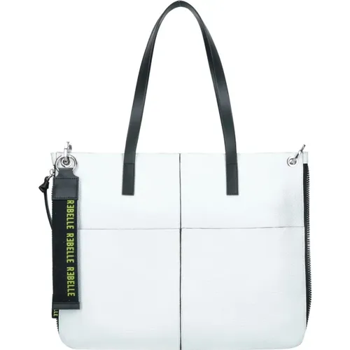 Cassandra Leather Shopping Bag , female, Sizes: ONE SIZE - Rebelle - Modalova