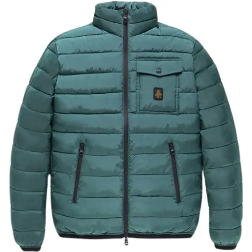 Double Zipper Piumino Jacket , male, Sizes: 2XL - RefrigiWear - Modalova