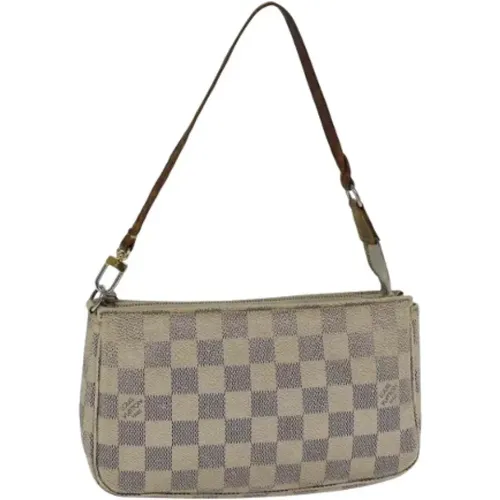 Pre-owned Canvas clutches , female, Sizes: ONE SIZE - Louis Vuitton Vintage - Modalova