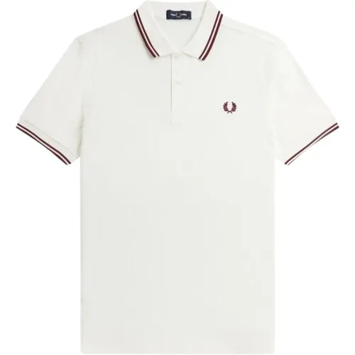 Slim Fit Twin Tipped Polo , male, Sizes: L, XL - Fred Perry - Modalova