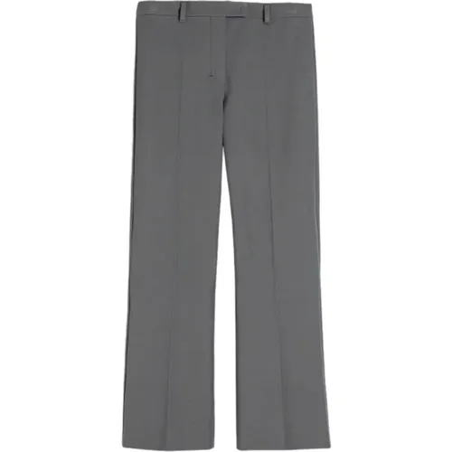 Medium Cropped Trousers , female, Sizes: S, L, M - Max Mara - Modalova