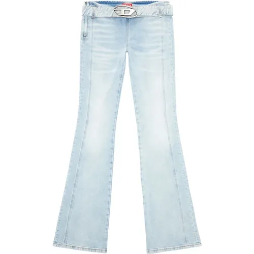 Bootcut and Flare Jeans - D-Ebbybelt , female, Sizes: W27, W29, W28, W26, W25 - Diesel - Modalova