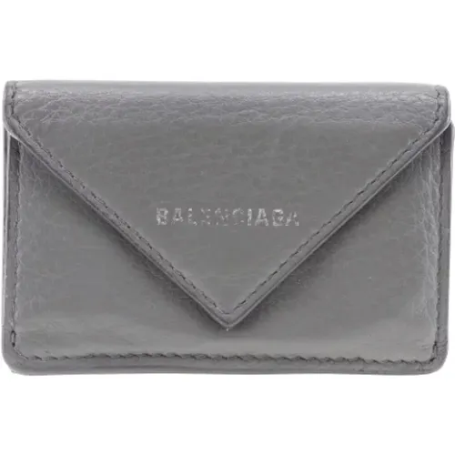 Pre-owned Leather wallets , female, Sizes: ONE SIZE - Balenciaga Vintage - Modalova