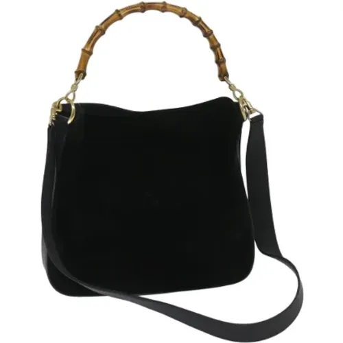Pre-owned Wildleder handtaschen , Damen, Größe: ONE Size - Gucci Vintage - Modalova