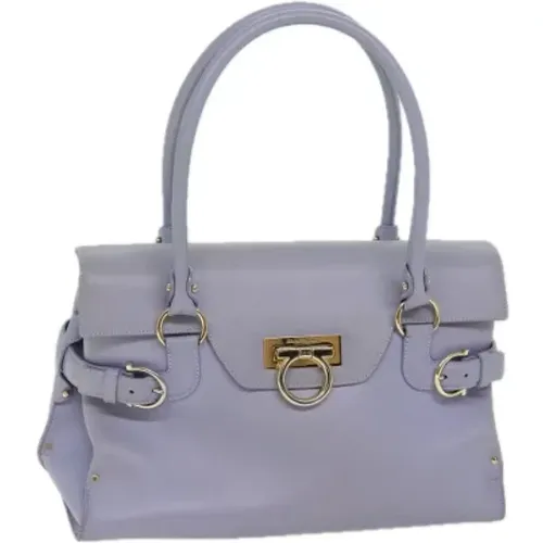 Pre-owned Leather handbags , female, Sizes: ONE SIZE - Salvatore Ferragamo Pre-owned - Modalova