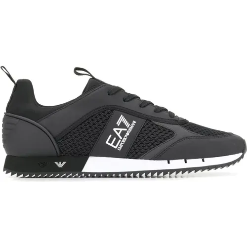 Cordura Sneakers for Adults , male, Sizes: 6 UK, 13 1/3 UK, 3 1/2 UK, 9 1/3 UK, 11 1/3 UK, 7 1/3 UK, 10 UK, 1 1/3 UK, 2 UK, 4 UK - Emporio Armani EA7 - Modalova