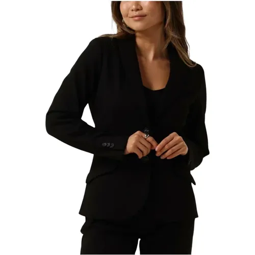 Schwarzer Milano Blazer für Frauen , Damen, Größe: XS - Summum Woman - Modalova