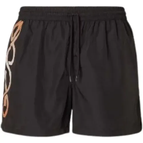 Reflective Print Logo Swim Shorts Ss23M060717 - Size: S,Color: , Herren, Größe: L - GCDS - Modalova