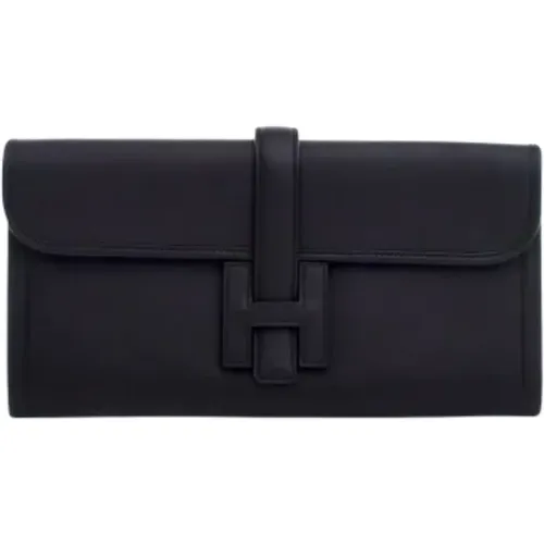 Pre-owned Leather clutches , female, Sizes: ONE SIZE - Hermès Vintage - Modalova