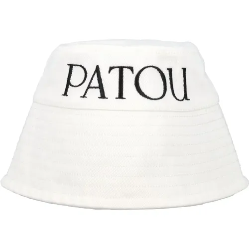 Bucket Hat with Embroidered Logo , female, Sizes: M, S, L - Patou - Modalova