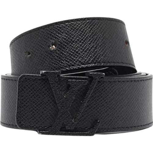 Pre-owned Leather belts , male, Sizes: ONE SIZE - Louis Vuitton Vintage - Modalova