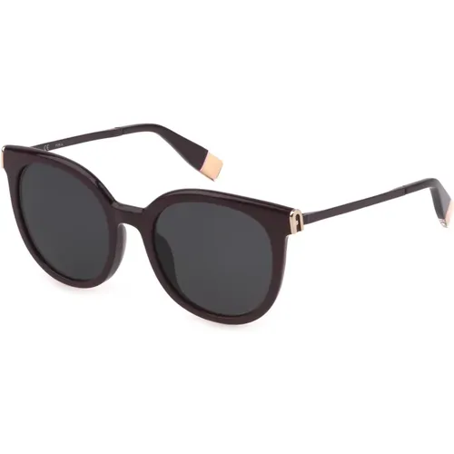 Stylish Sunglasses Sfu625 , female, Sizes: 52 MM - Furla - Modalova