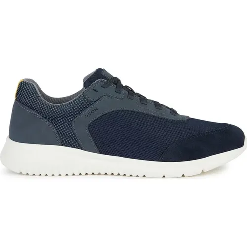 Blaue Monreale Sneakers für Männer , Herren, Größe: 45 EU - Geox - Modalova