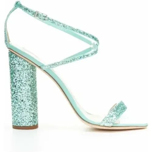 Pre-owned Fabric heels , female, Sizes: 6 UK - Giuseppe Zanotti Pre-owned - Modalova