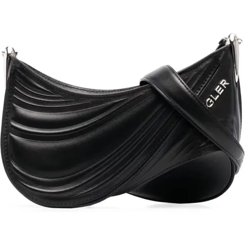 Spiral Curve 01 Shoulder Bag , female, Sizes: ONE SIZE - Mugler - Modalova